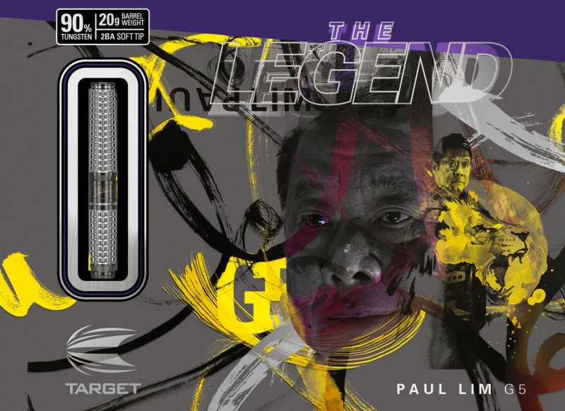 Paul Lim The Legend ダーツ 18g TARGET Target Darts Paul Lim Legend G3 90% Tungsten 18 grams