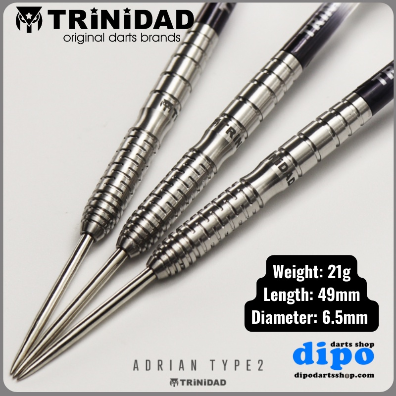 TRiNiDAD Steel Darts - Adrian Type 2 ( Adrian Gray signature model