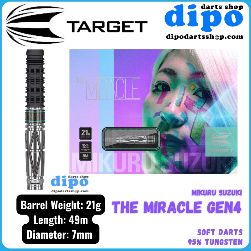限定TARGET THE MIRACLE GEN-4 Mikuru Suzuki TARGET】THE MIRACLE G4 Mikuru Suzuki Model SwssPoint LIMITED
