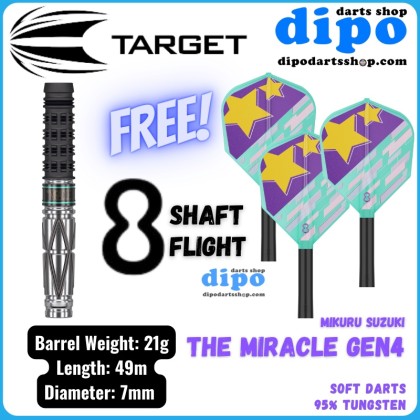 TARGET Soft Darts - THE MIRACLE Gen 4 (Mikuru Suzuki Model