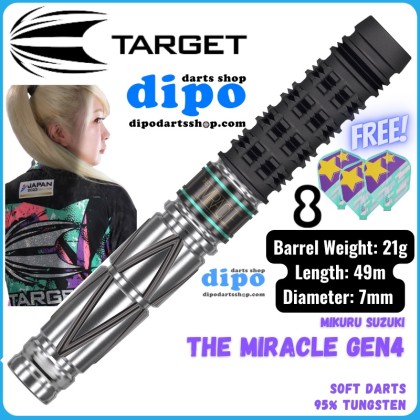 限定TARGET THE MIRACLE GEN-4 Mikuru Suzuki TARGET】THE MIRACLE G4 Mikuru Suzuki Model SwssPoint LIMITED