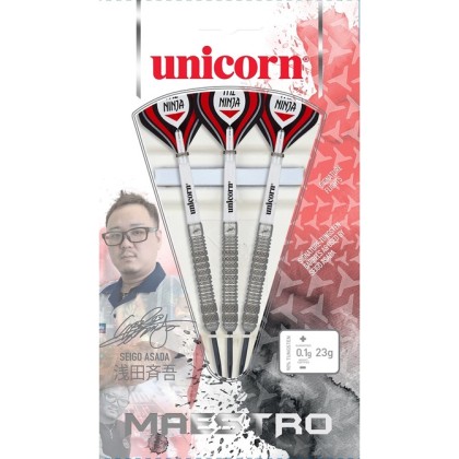 UNICORN Steel Darts - Seigo Asada Phase 2 (Maestro 90% Tungsten