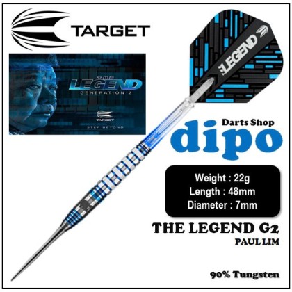 TARGET Steel Darts - Paul Lim The Legend Gen 2 | Dipo Darts Shop