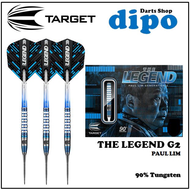 TARGET Steel Darts - Paul Lim The Legend Gen 2 | Dipo Darts Shop