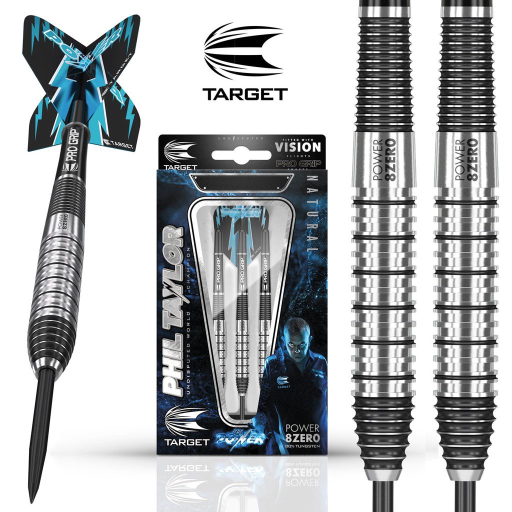 TARGET Steel Darts - PHIL TAYLOR POWER 8-ZERO 2 | Dipo Darts Shop