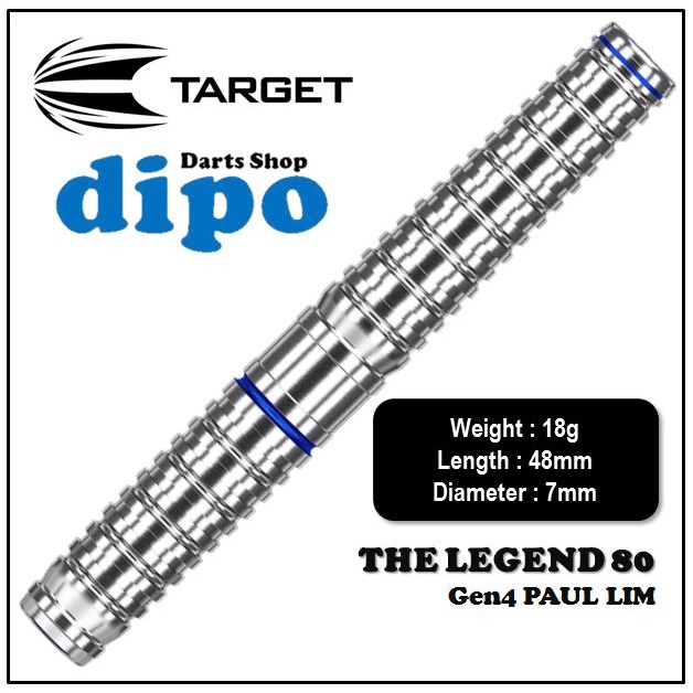 TARGET Soft Darts - THE LEGEND 80 (Paul Lim Entry Model) | Dipo