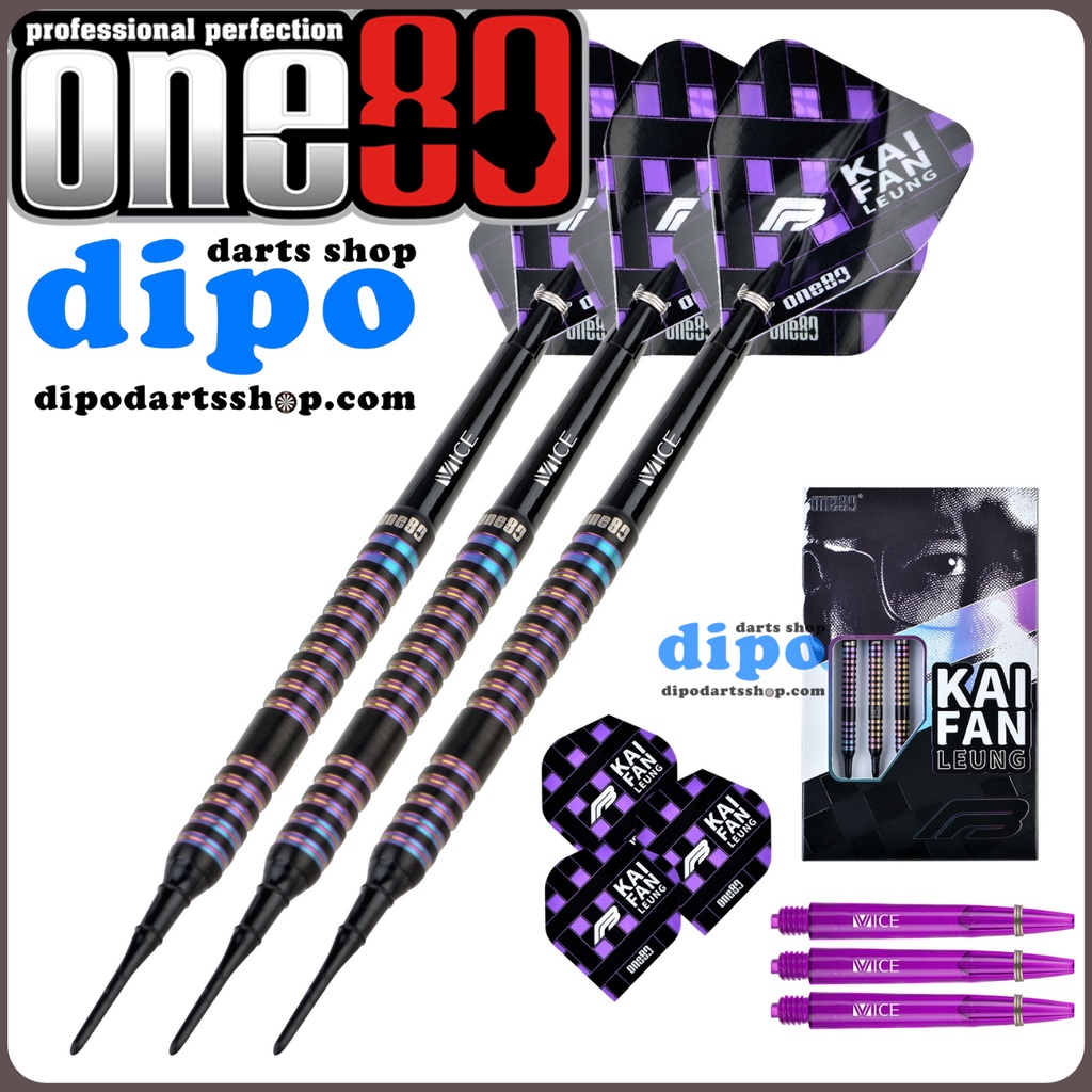 ONE80 Soft Darts - FB Leung 2 ( FB Kai Fan Leung player model