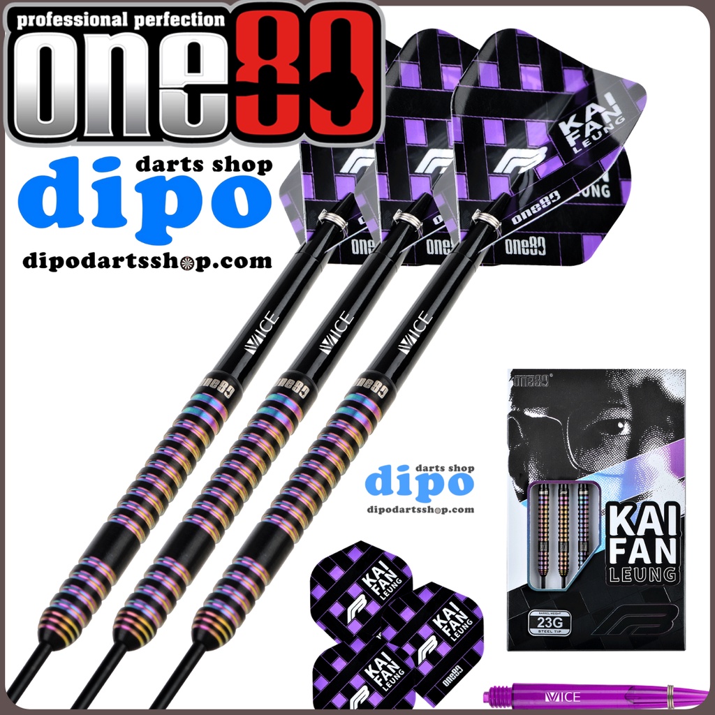 ダーツ One80 FB Leung ver.2 NINE DARTS EDITION One80 FB Ver.2 9 Dart Edition 梁啟勳 (Kai Fan Leung) Model