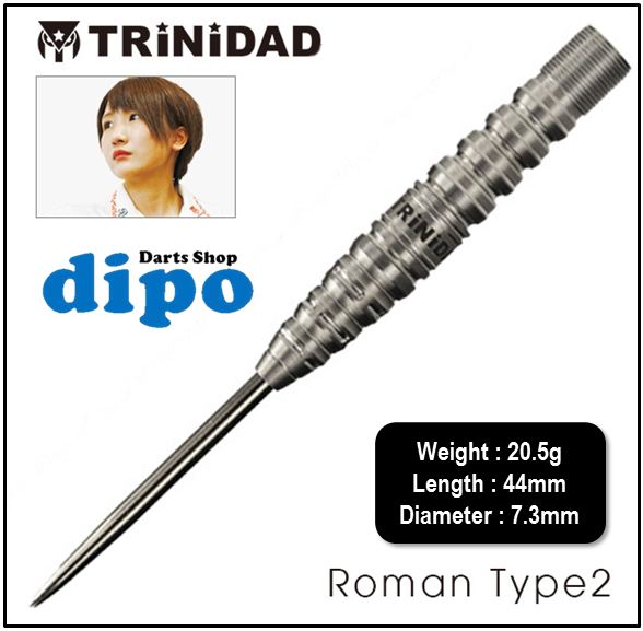 TRiNiDAD Steel Darts - Pro Model ROMAN Type2 (Miyu Miyawaki Model