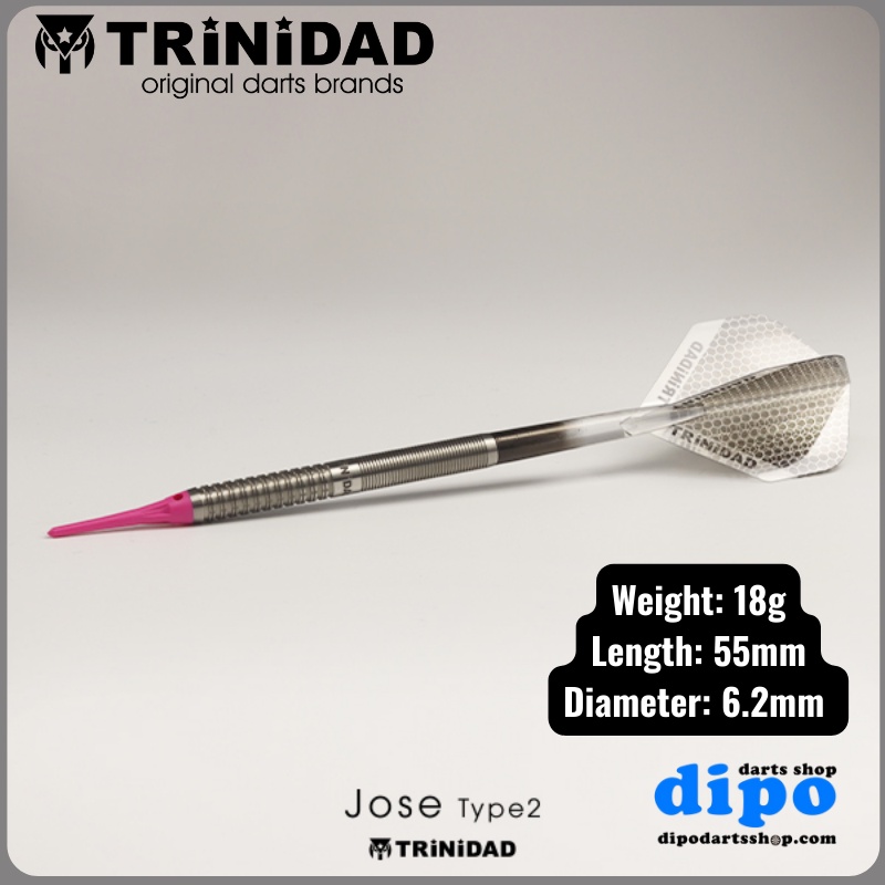 TRiNiDAD Soft Darts - JOSE Type2 ( Jose De Sousa model ) | Dipo