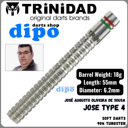 TRiNiDAD JOSE Type4 ( Jose De Sousa model ) - Soft Darts | Dipo