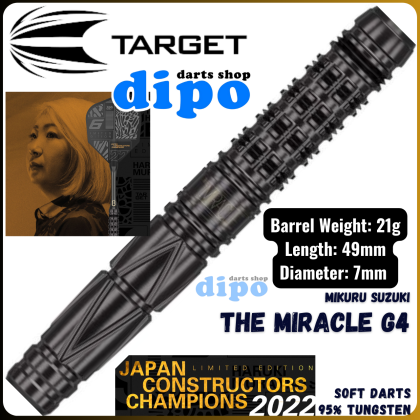 Limited】TARGET THE MIRACLE Gen 4 (Mikuru Suzuki Model) JAPAN