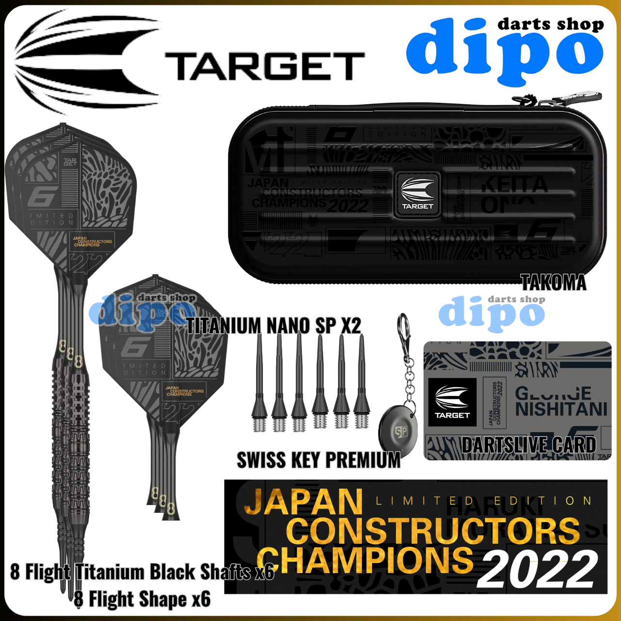 Limited】TARGET RAPTOR Gen 3 (George Nishitani Model) JAPAN