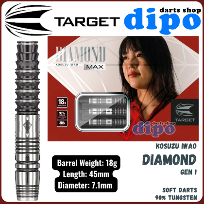 TARGET DIAMOND (Iwao Kosuzu Prime Series) - TARGET Soft Darts