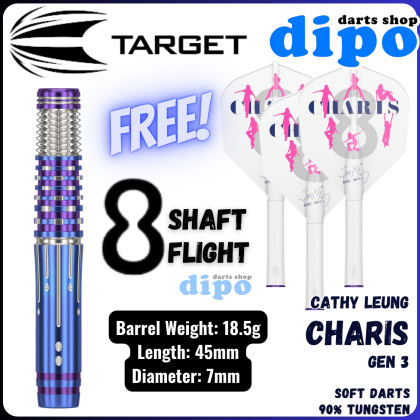 TARGET CHARIS Gen 3 (Cathy Leung model) - TARGET Soft Darts | Dipo