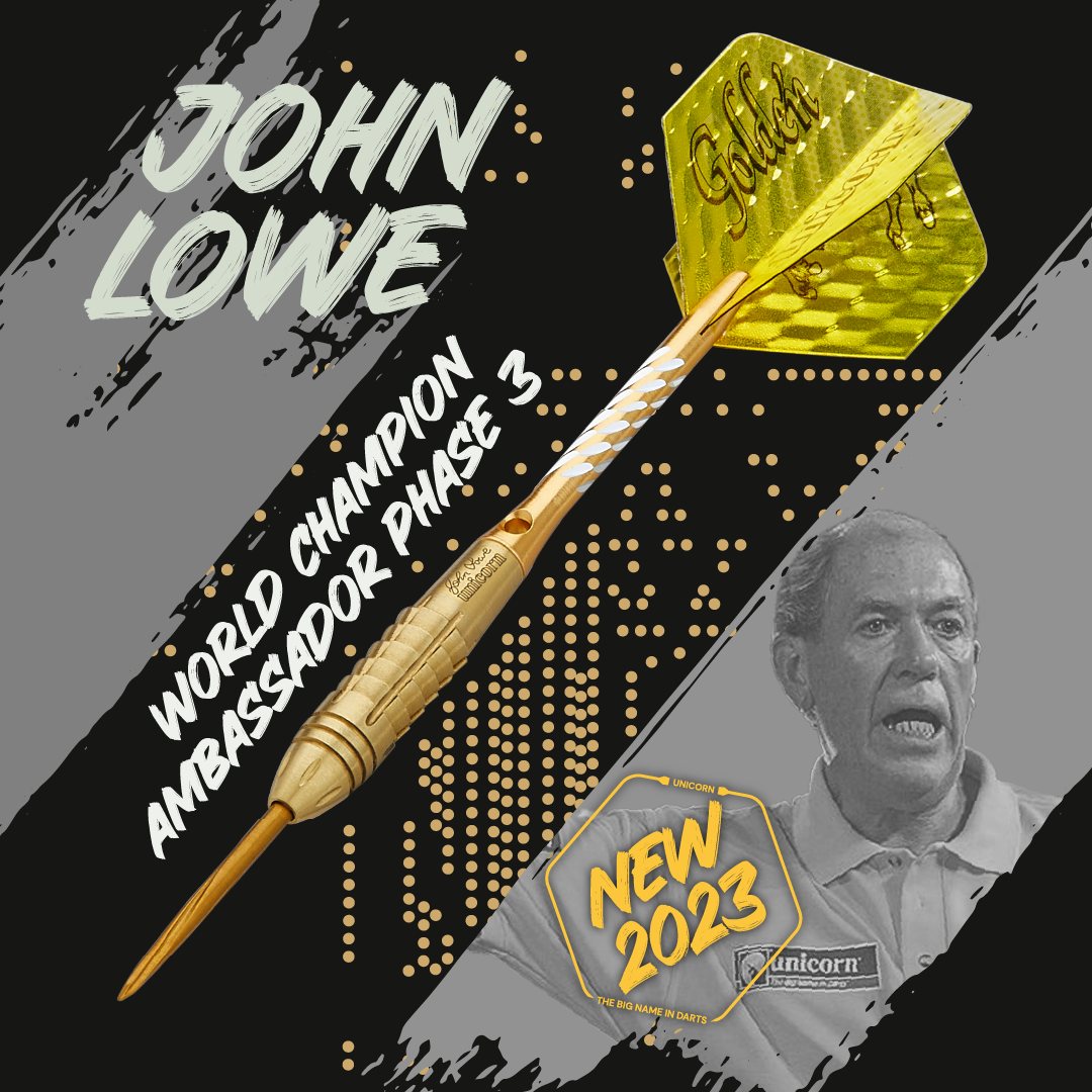 UNICORN JOHN LOWE MBE Phase 3 (World Champion Ambassador