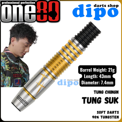 ONE80 TUNG SUK (Tung Ching model) - ONE80 Soft Darts | Dipo