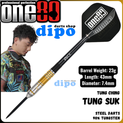 ONE80 TUNG SUK (Tung Ching model) - ONE80 Steel Darts | Dipo