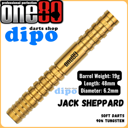 ONE80 JACK SHEPPARD - ONE80 Soft Darts | Dipo Darts Shop