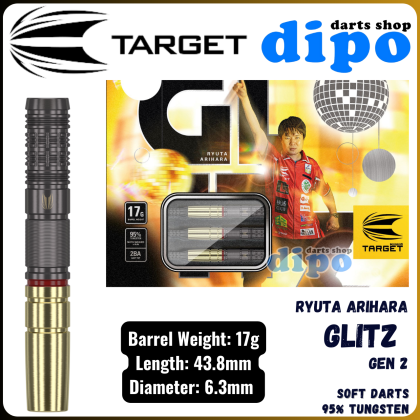 ダーツ TARGET GLITZ G2 RYUTA ARIHARA Model TARGET GLITZ Gen 2 (Ryuta Arihara Prime Series) - TARGET