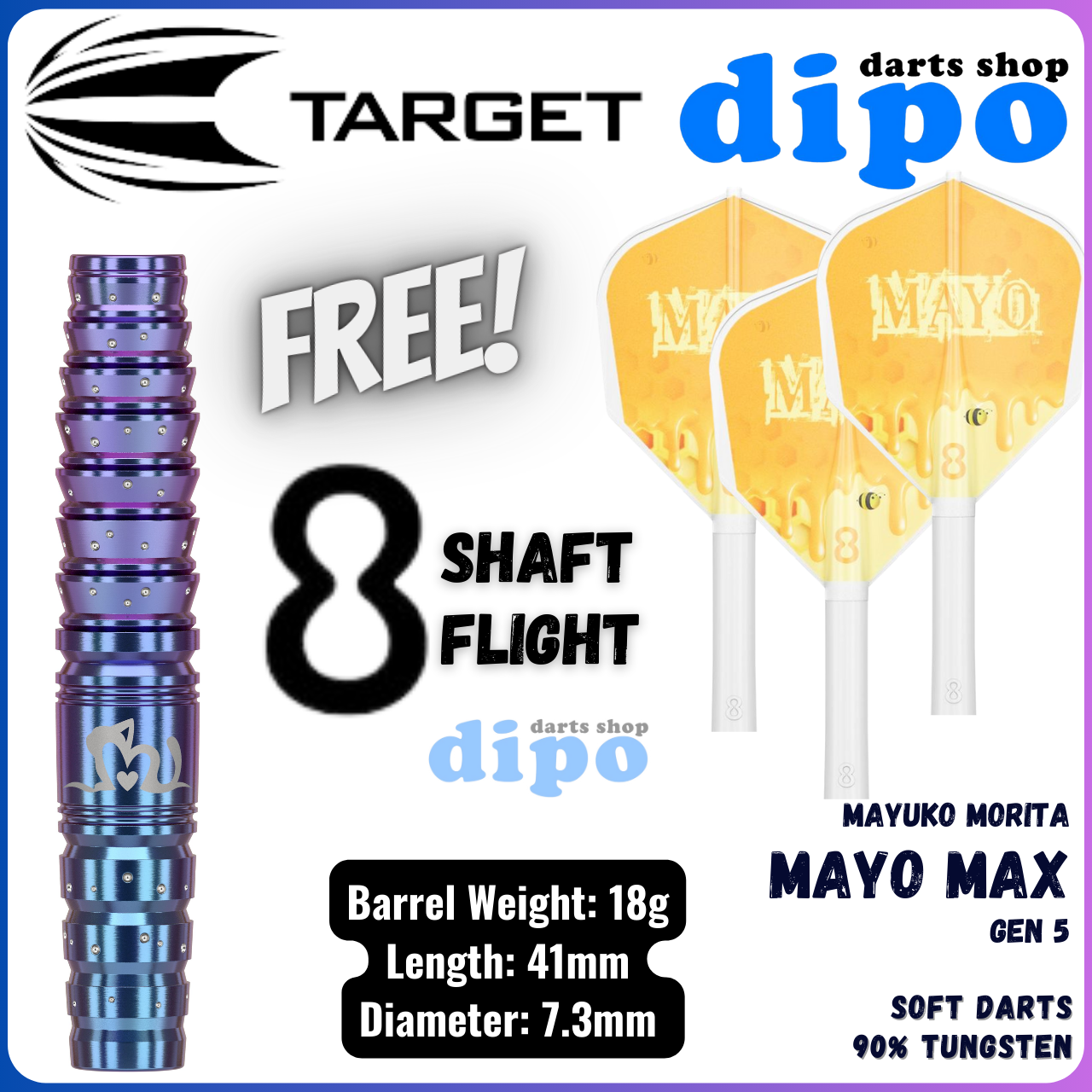 TARGET MAYO Gen 5 MAX 18g (Mayuko Morita model) - TARGET Soft