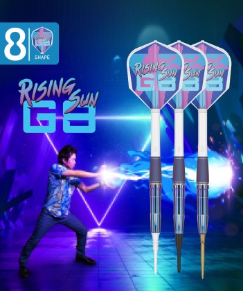 ダーツ TARGET RISING SUN GEN-7 STEEL Target Rising Sun G7 23g Steeldarts Review & 8 Flight System