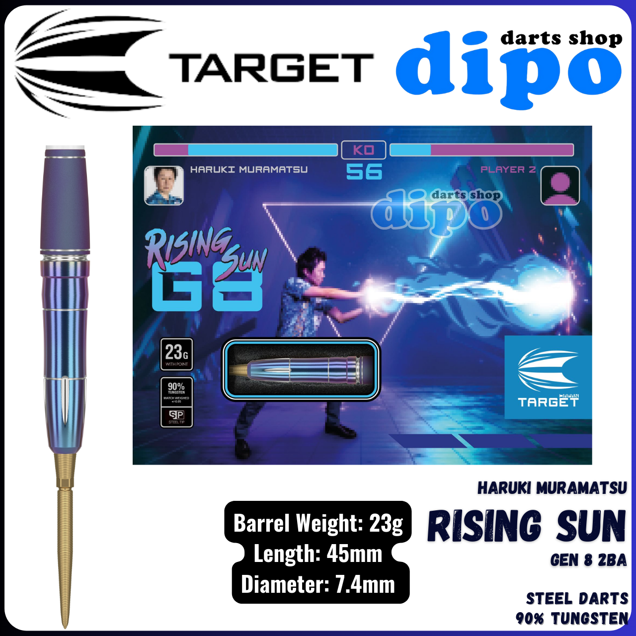 Target Rising Sun Gen-7 Steel used from Japan | eBay