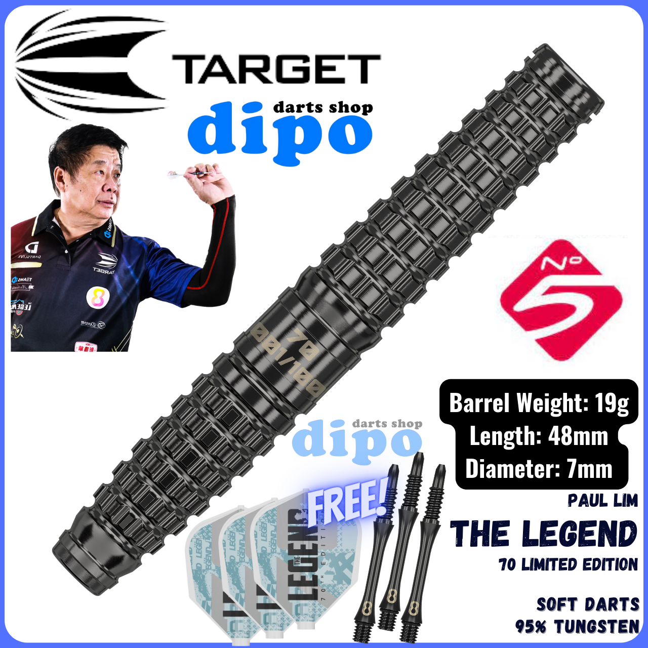 Limited】 TARGET The Legend 70 (Paul Lim Model) - TARGET