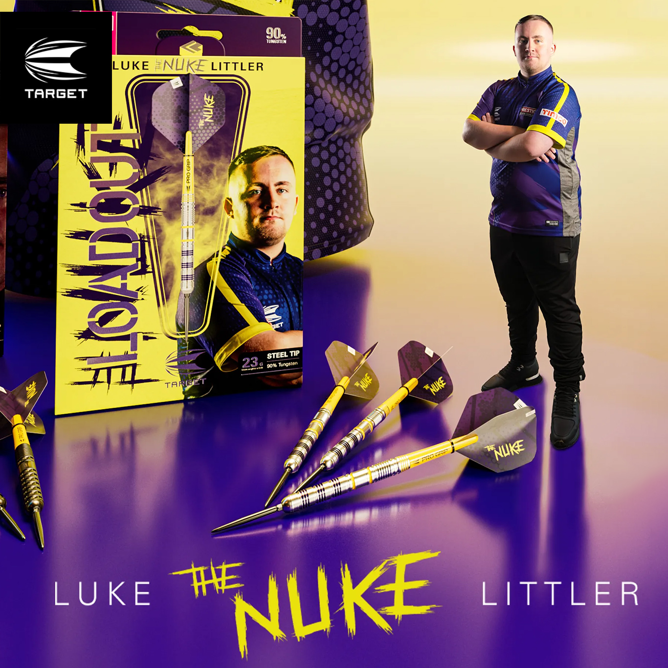 TARGET THE NUKE LUKE LITTLER 2BA TARGET LUKE LITTLER 2BA THE NUKE