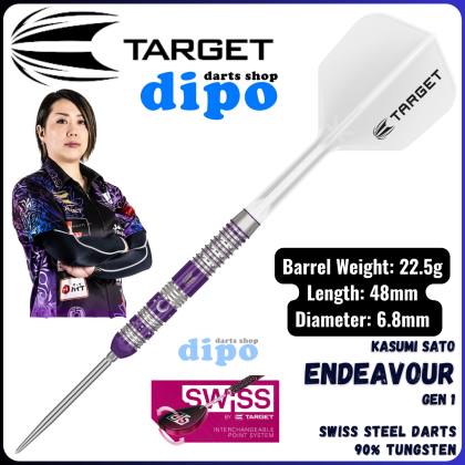 ダーツ TARGET ENDEAVOUR KASUMI SATO Model argetKasumiSatoEndeavourG2Soft