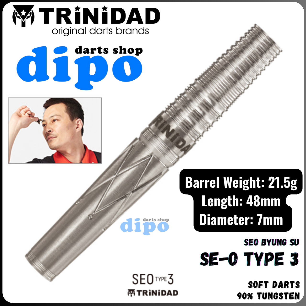 ダーツ TRiNiDAD SEO TYPE3 SEO BYUNG SU Model TRiNiDAD SEO TYPE3 SEO BYUNG SU Model TRiNiDAD PRO SEO Type 3 Seo