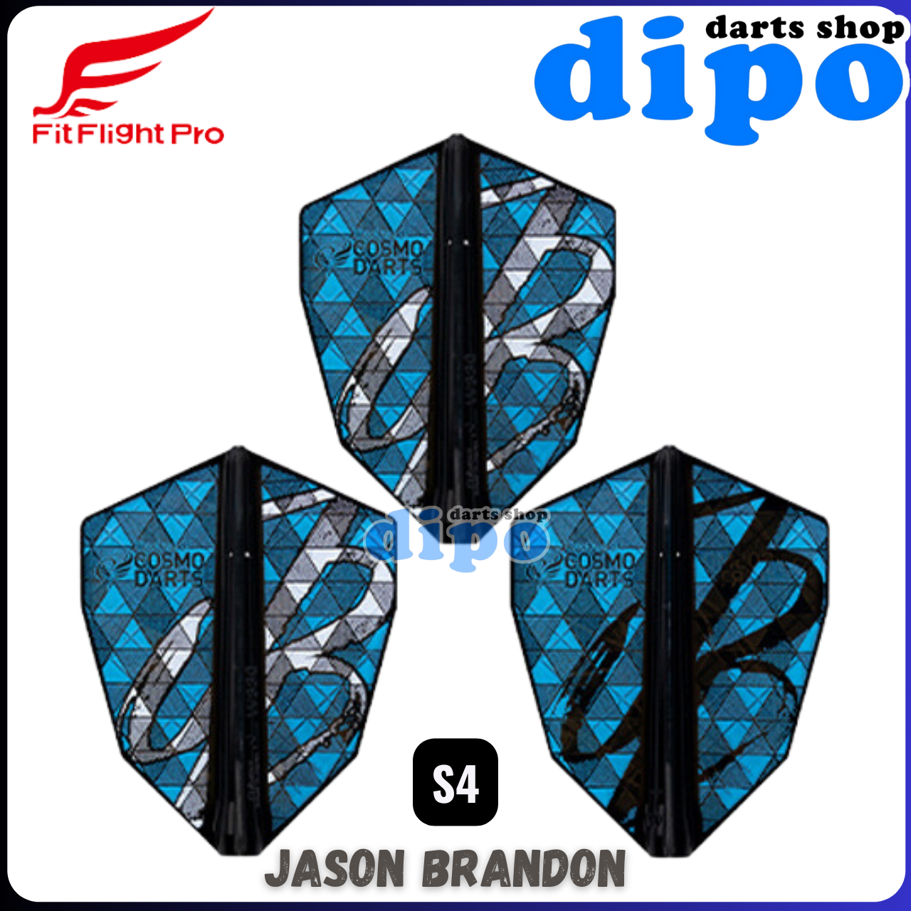 Fit Flight Pro Jason Brandon【 V-4 / S-4 】 - COSMO Fit Darts
