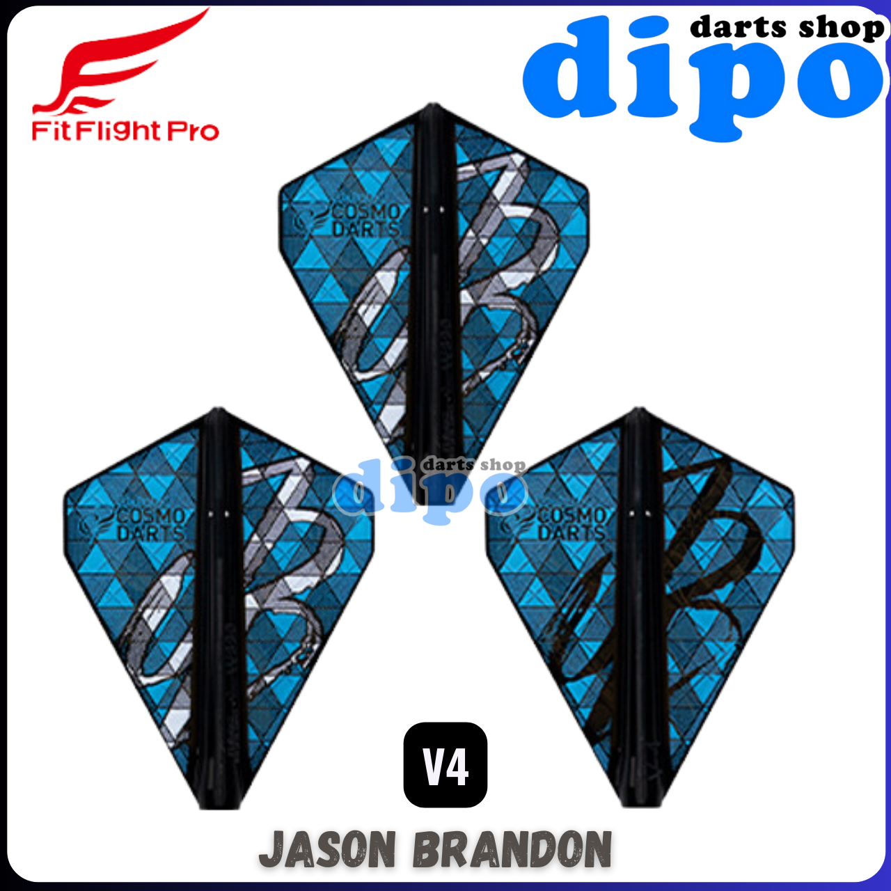 Fit Flight Pro Jason Brandon【 V-4 / S-4 】 - COSMO Fit Darts