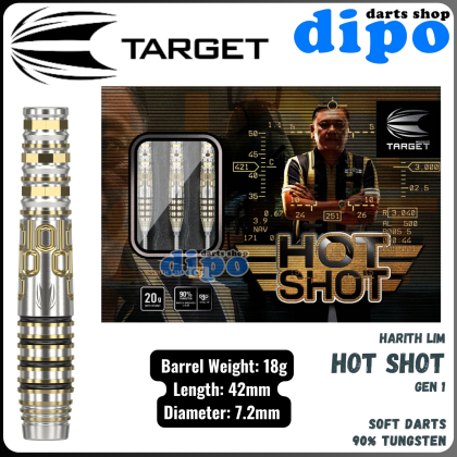TARGET HOT SHOT ( Prime Series ) - TARGET Soft Darts | Dipo Darts Shop
