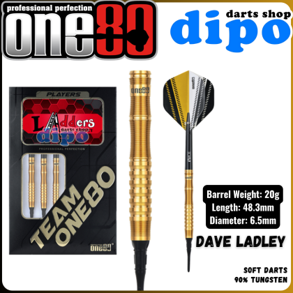 ダーツ One80 Dave Ladley 2BA 20g ダーツ One80 Dave Ladley 2BA 20g ダーツ > ソフトダーツ > ブランド