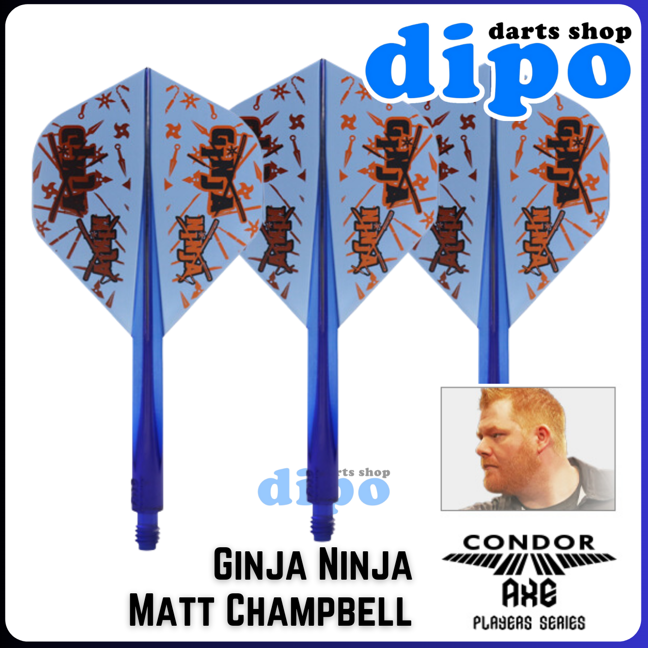 CONDOR AXE GINJA NINJA (Matt Champbell Flight) 【 Standard