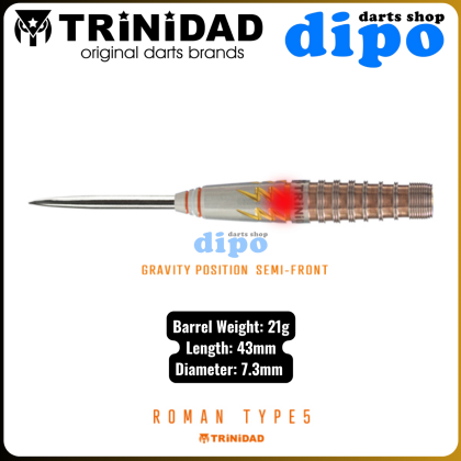 ダーツ TRiNiDAD ROMAN TYPE5 TRiNiDAD Pro ROMAN Type 5 ( Miyu Miyawaki Model ) - TRiNiDAD