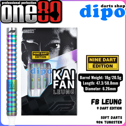 ダーツ One80 FB Leung ver.2 NINE DARTS EDITION ダーツ > ソフトダーツ > ブランド【ワ行】 > ワンエイティ > FB