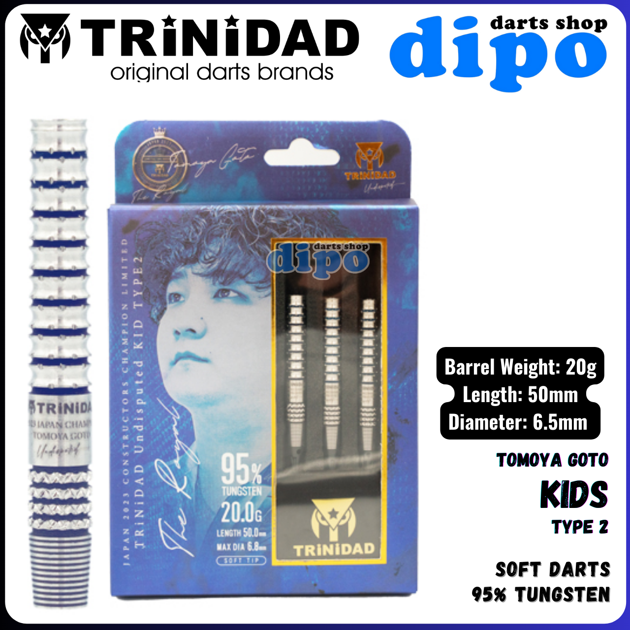 TRINIDAD KID TYPE 3　　2BA Limited Ed. – TRiNiDAD Undisputed KID3 Tomoya Goto (2BA) – WHD