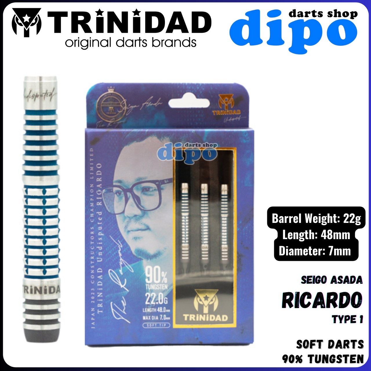 Limited 】TRiNiDAD Undisputed The Royal RICARDO Type 2 ( Seigo