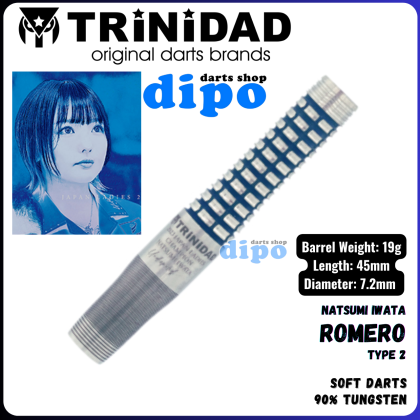 ダーツ Natsumi Iwata ROMERO Type 2 Steel tip wXmdaLOg669767b3b1dad_17211985