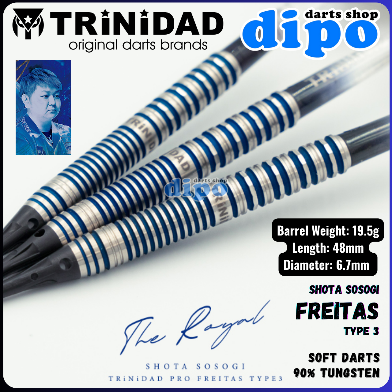 Limited 】TRiNiDAD The Royal FREITAS Type 3 ( Shota Sosogi model