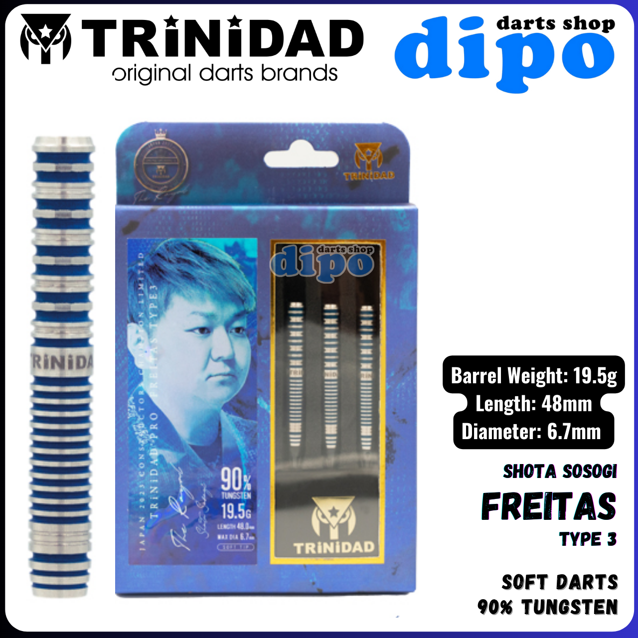 Limited 】TRiNiDAD The Royal FREITAS Type 3 ( Shota Sosogi model