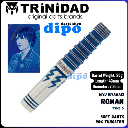 ダーツ TRiNiDAD ROMAN TYPE5 TRiNiDAD ROMAN TYPE5 Darts Barrel – Dartsbuddy.com