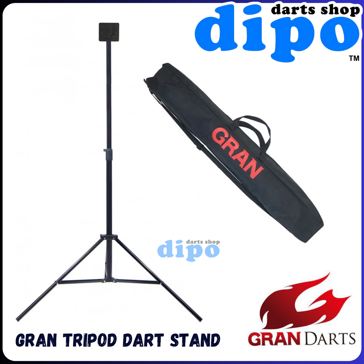 GRAN TRIPOD DART STAND - GRANBOARD DARTS ACCESSORIES | Dipo Darts Shop