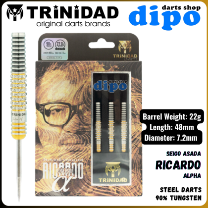ダーツ TRiNiDAD Undisputed RICARDO TRiNiDAD Undisputed RICARDO LOPEZ Seigo Asada Darts Barrel
