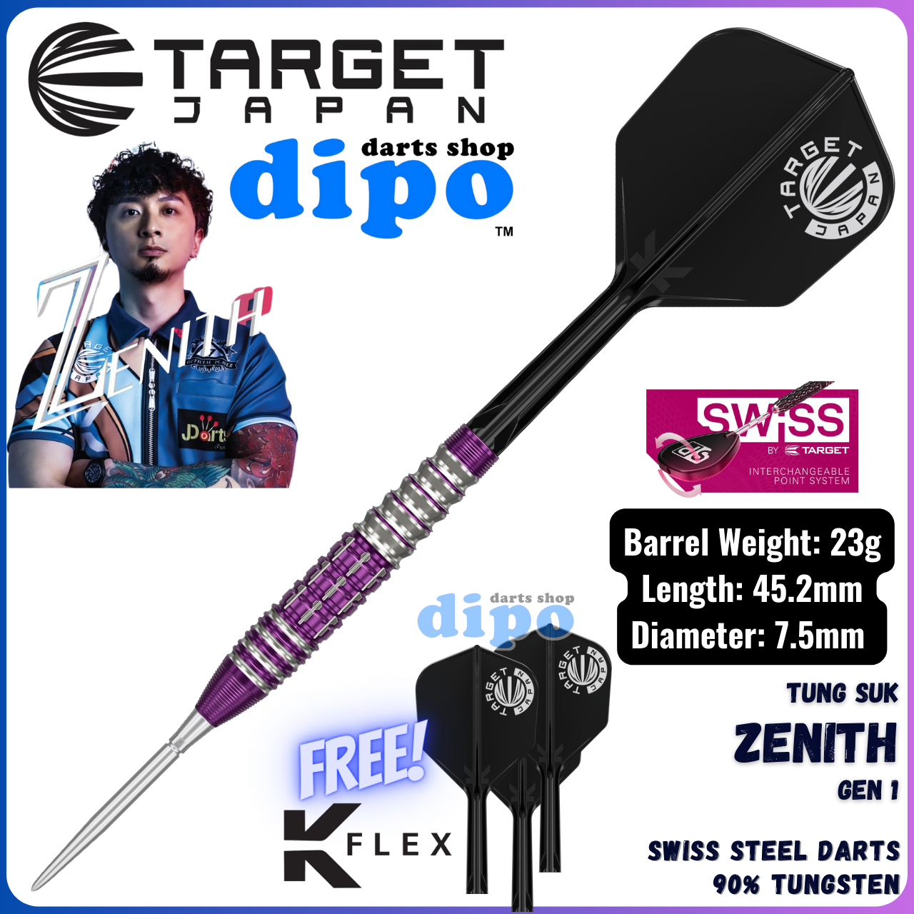 TARGET ZENITH Gen 1 (TUNG SUK Prime Series) - TARGET Swiss