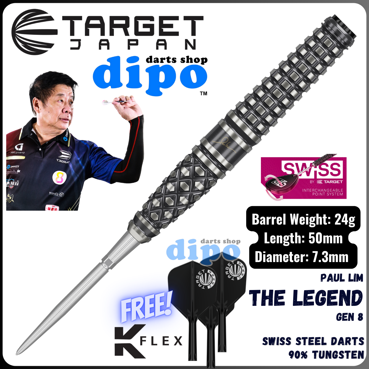 TARGET THE LEGEND Gen 8 (Paul Lim Model) - TARGET Swiss