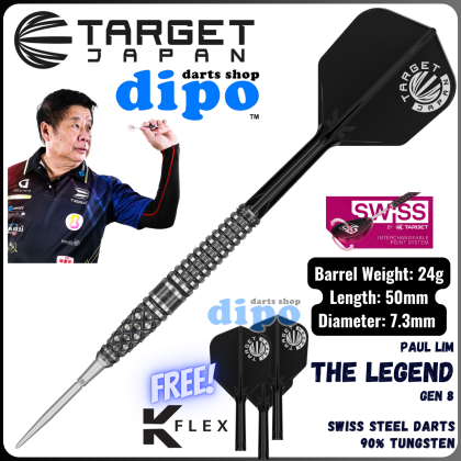 Paul Lim The Legend ダーツ 18g TARGET Target The Legend Paul Lim G3 Japan Edition Soft Tip Darts