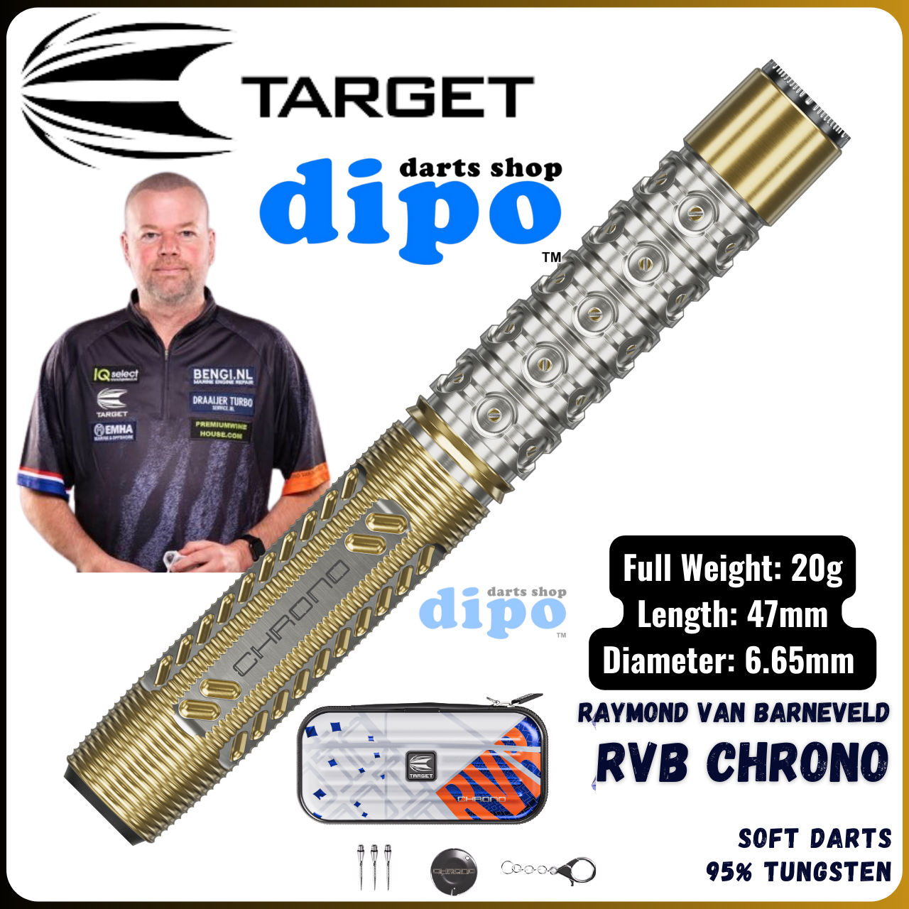 TARGET RVB CHRONO ( RAYMOND VAN BARNEVELD Model ) - TARGET Soft
